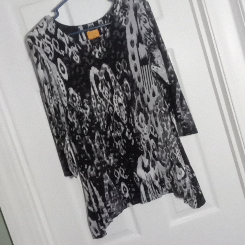 knit boho top Ruby Rd. Small